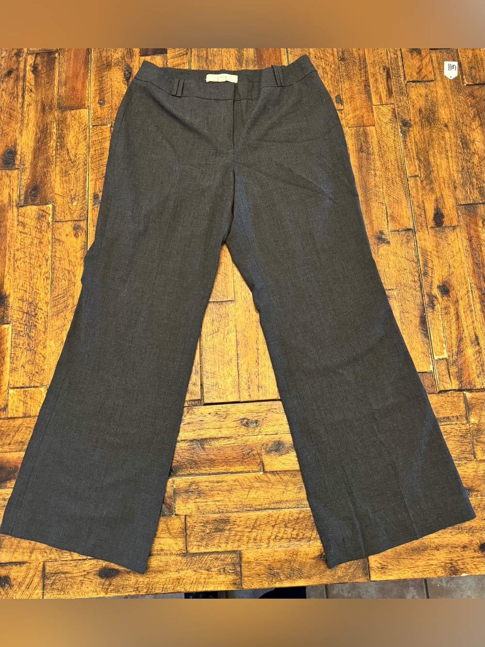 LOFT Ann Taylor Julie Trouser Pants Women's Size 6 Dark Gray Career Wear